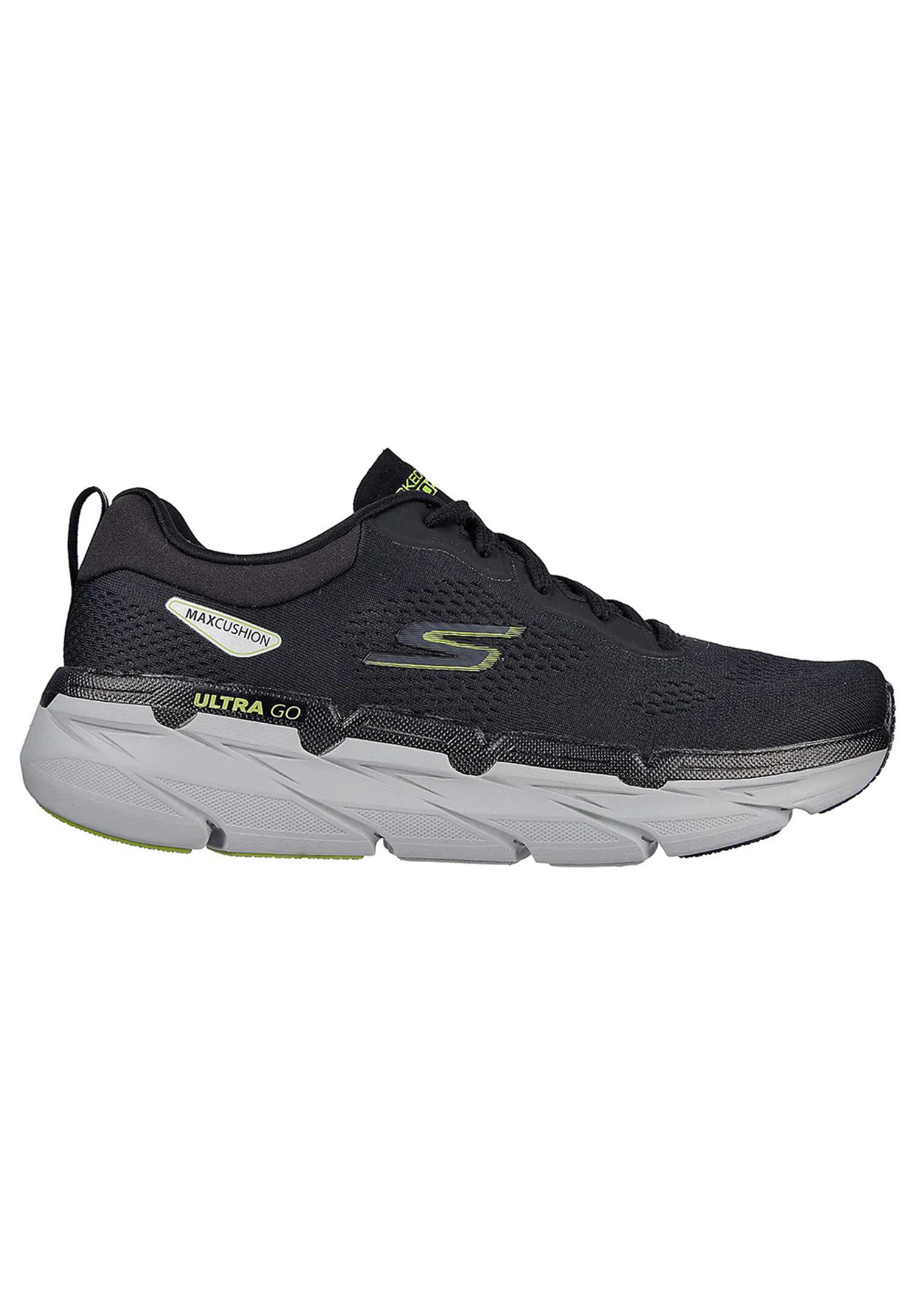 Skechers MAX CUSHIONING PREMIER-Perspective 220068 BKLM Sneakers Herren schwarz 2/4