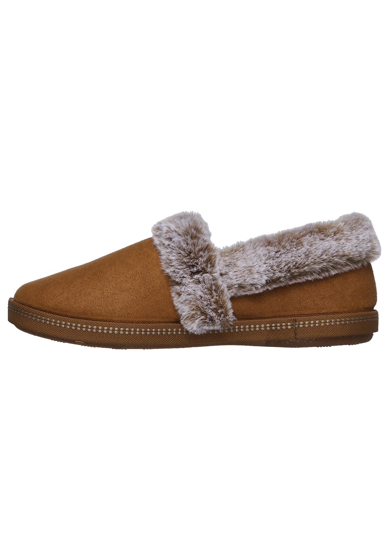 Skechers Damen Cozy Campfire - FRESH TOAST Hausschuhe Pantoffeln 167219 Braun 3/6