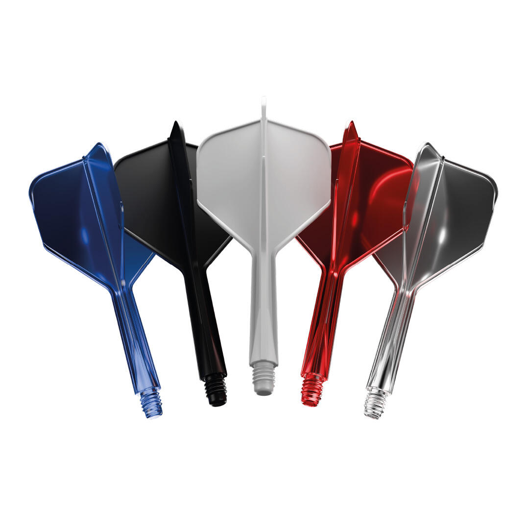 GOAT XQ Max Dart Flight En Shaft In 1 - Air FLEX 06 Zwart - Medium 6/6
