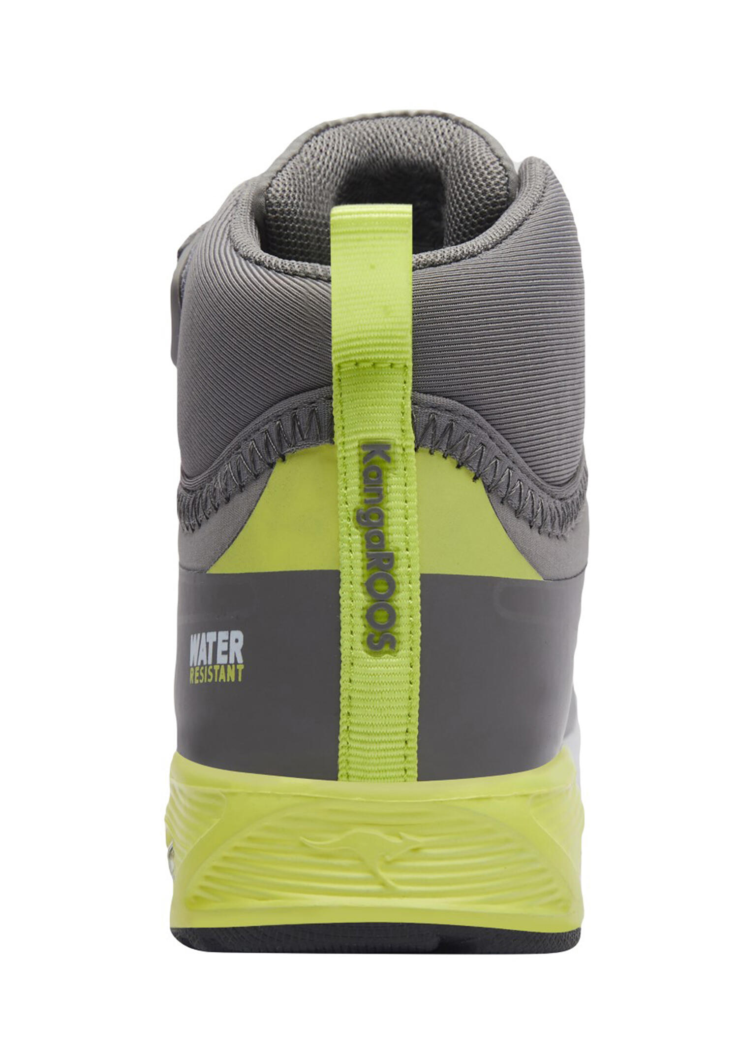 KangaROOS KX-Hydro High-Top Kinder Unisex Sneaker Wasserfest grau/gelb 5/7