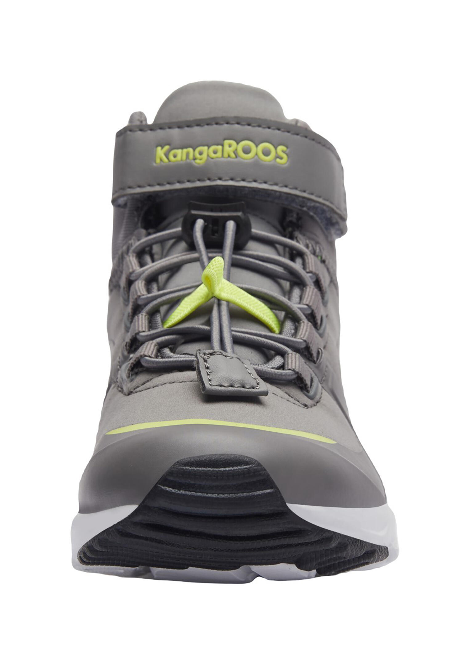 KangaROOS KX-Hydro High-Top Kinder Unisex Sneaker Wasserfest grau/gelb 4/7