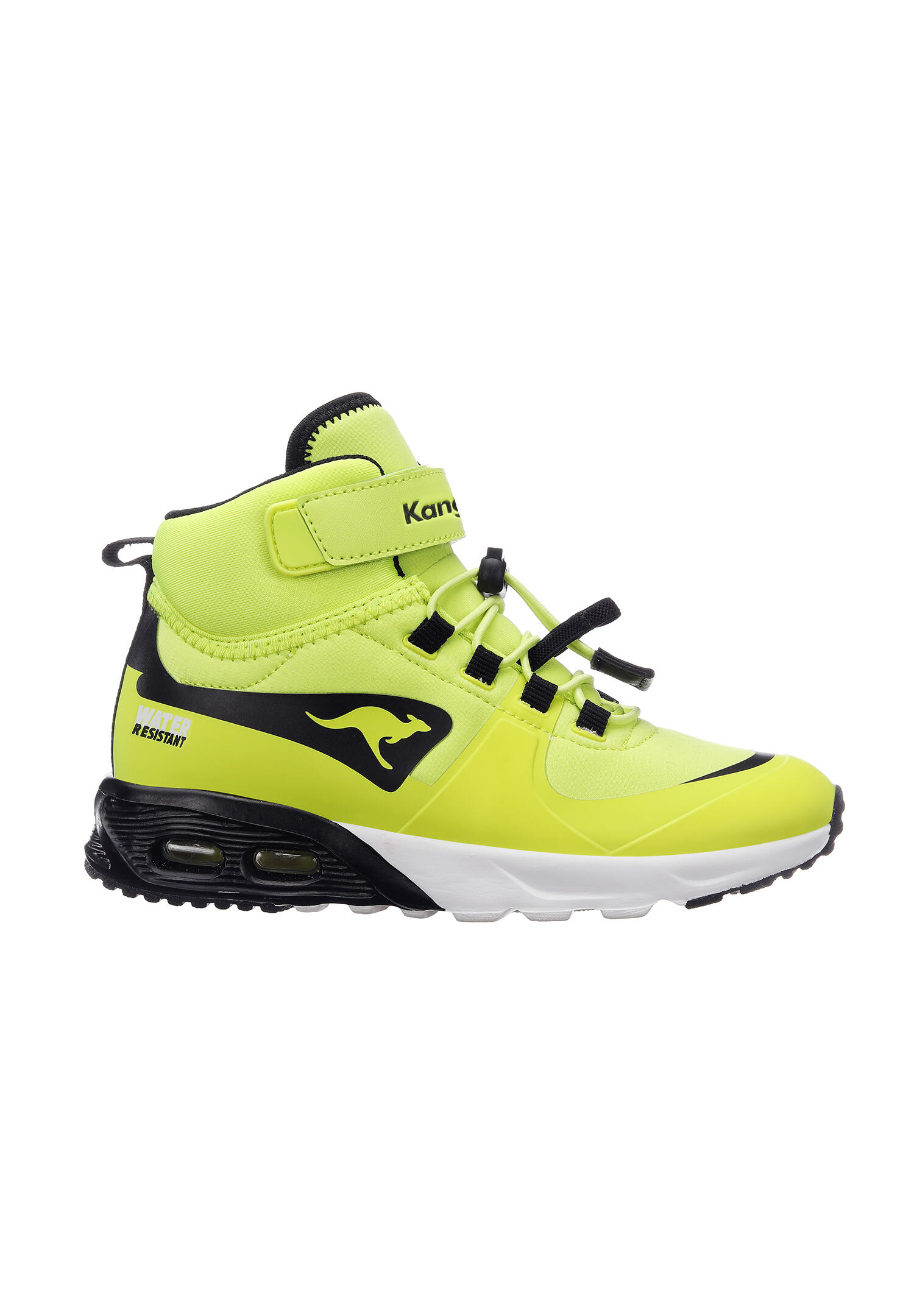 KangaROOS KX-Hydro High-Top Kinder Unisex Sneaker Wasserfest 18598 gelb/schwarz 2/7
