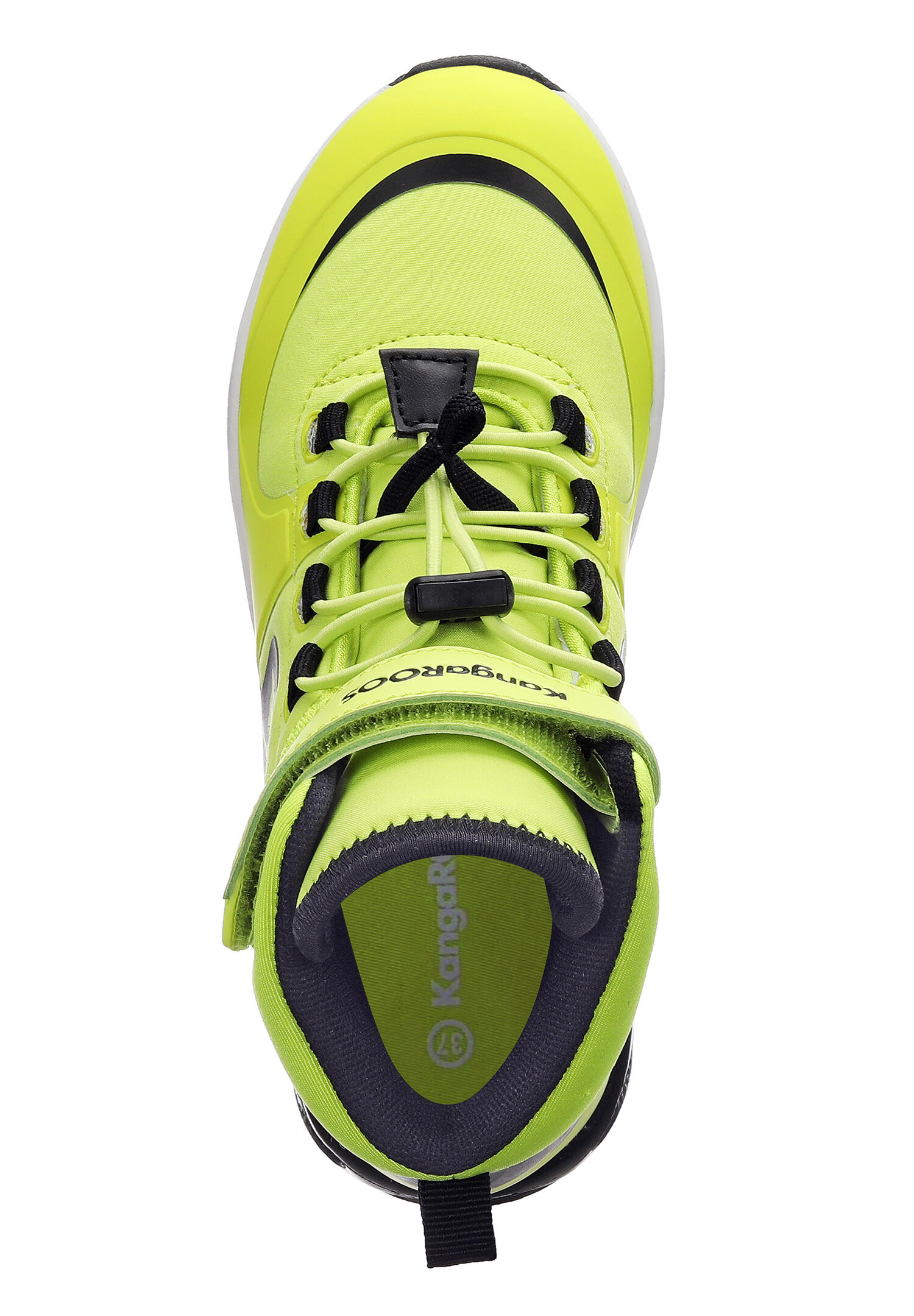 KangaROOS KX-Hydro High-Top Kinder Unisex Sneaker Wasserfest 18598 gelb/schwarz 6/7