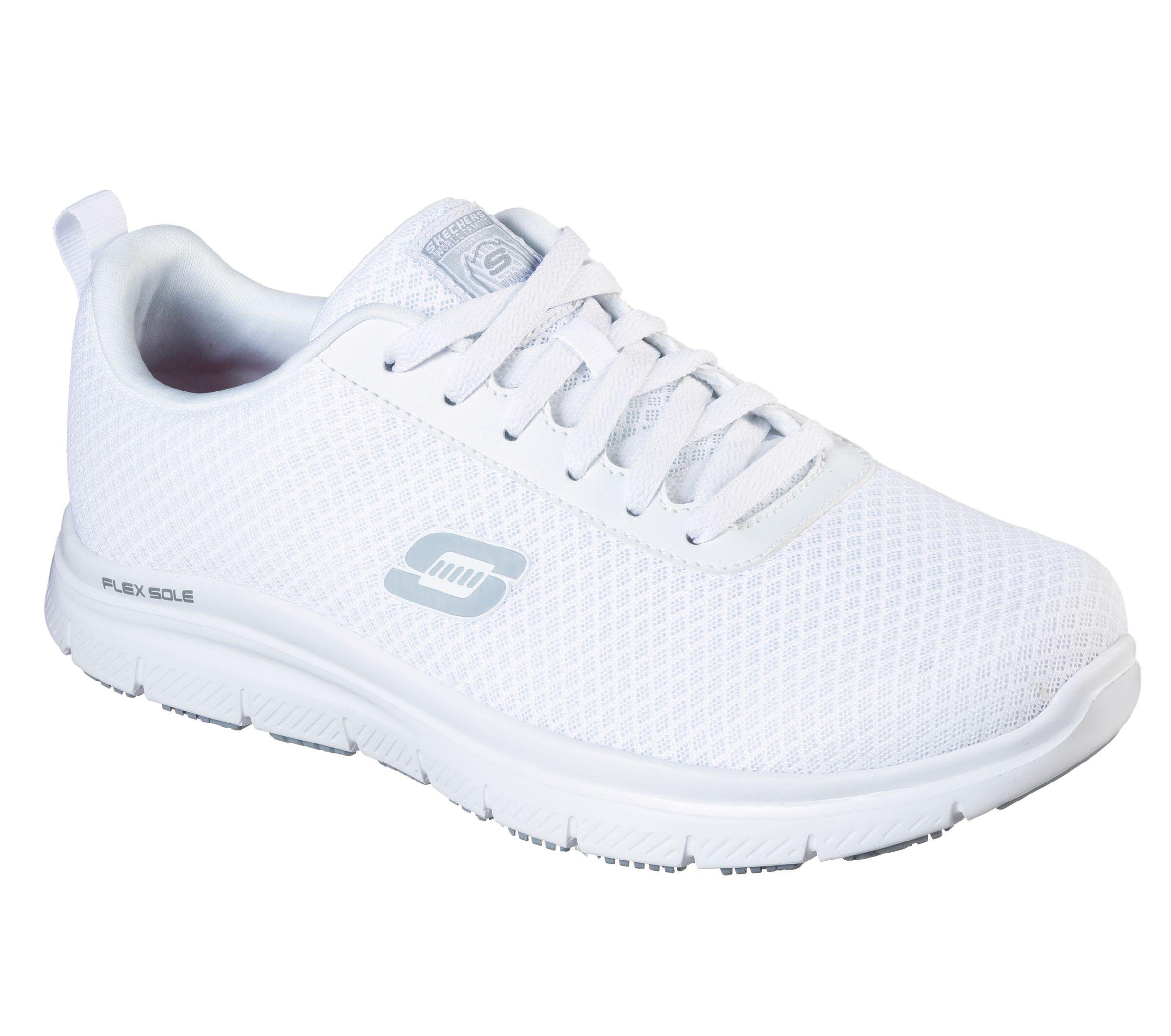 SKECHERS Skechers Berufsschuh Flex Advantage SR BENDON Herren Sneaker Weiß