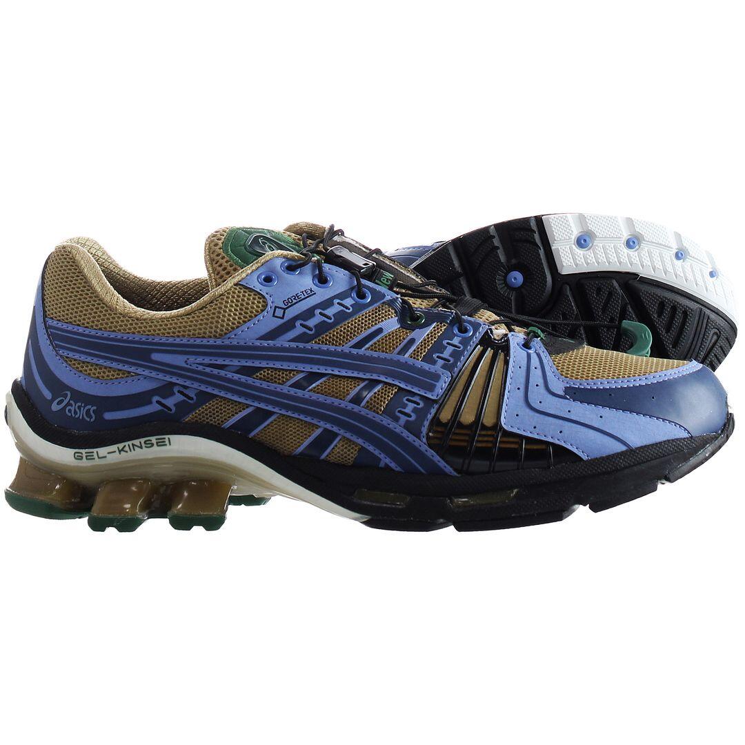Asics x Affix Gel Kinsei Gore-Tex Mens Brown/Blue Trainers | Decathlon