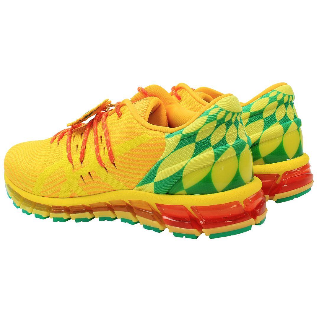 Asics Gel-Quantum 360 KO100 Mens Yellow Running Shoes 3/5