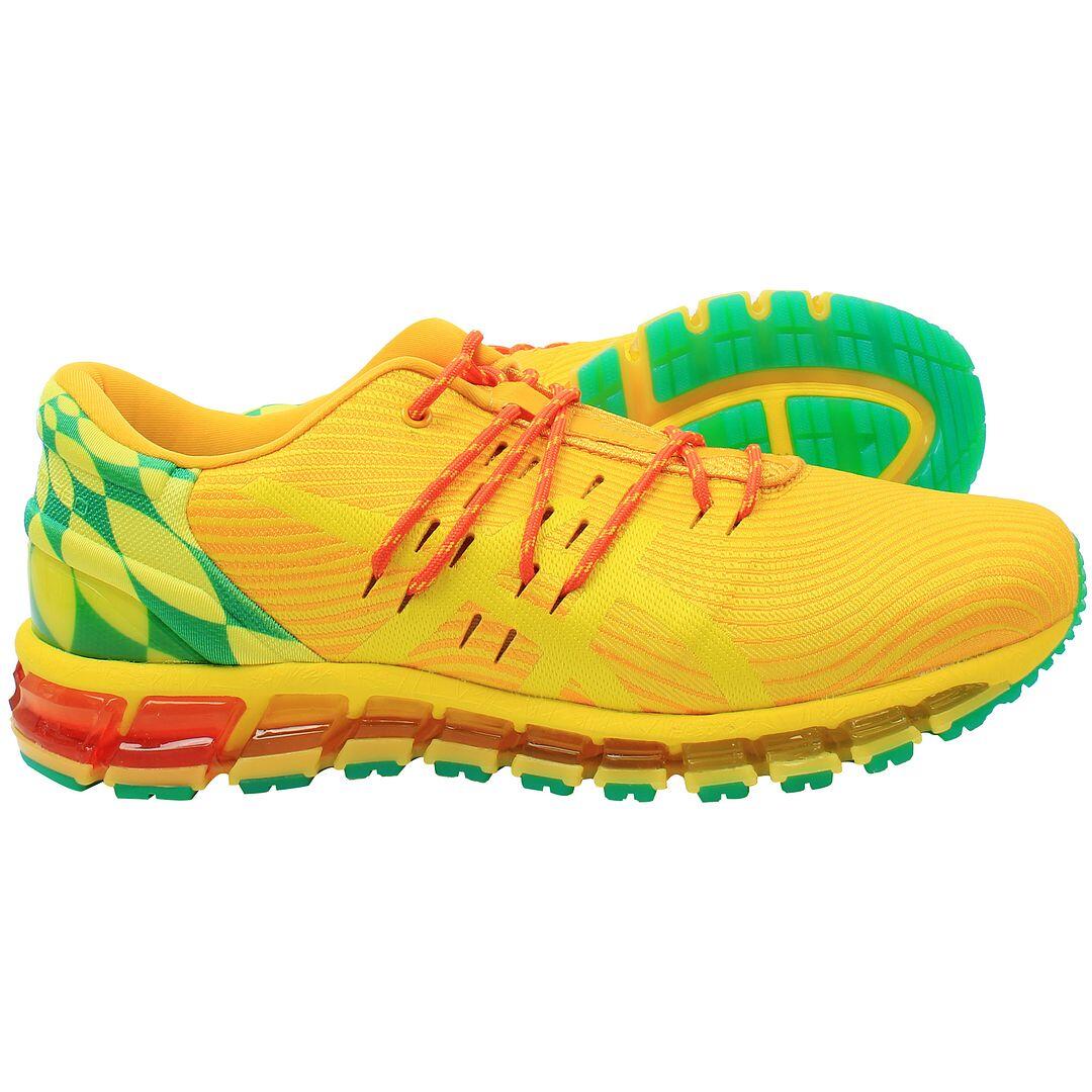 Asics Gel-Quantum 360 KO100 Mens Yellow Running Shoes 5/5