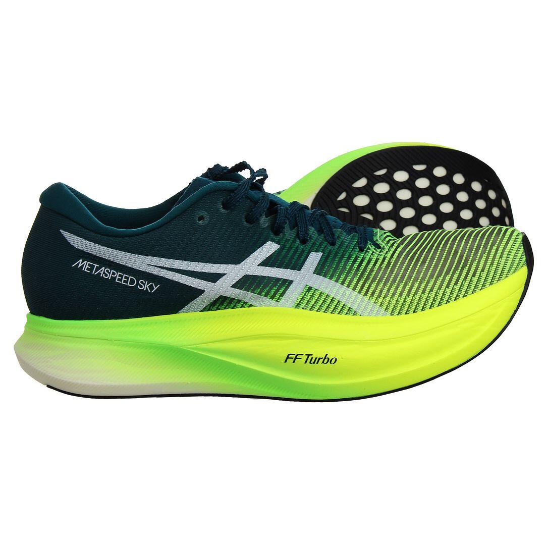 Asics MetaSpeed+ Mens Yellow Trainers 4/5
