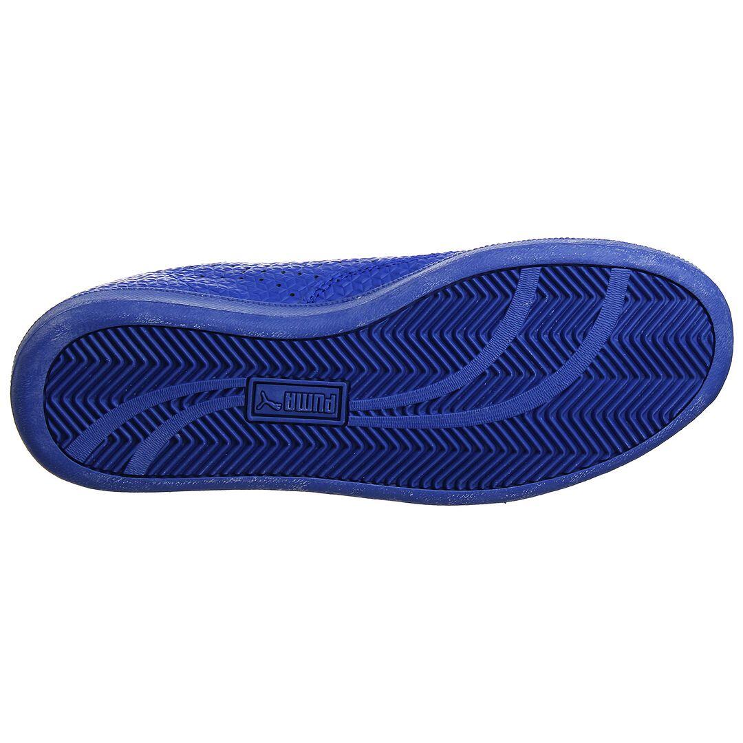 Puma Match Emboss Mens Blue Trainers 5/5
