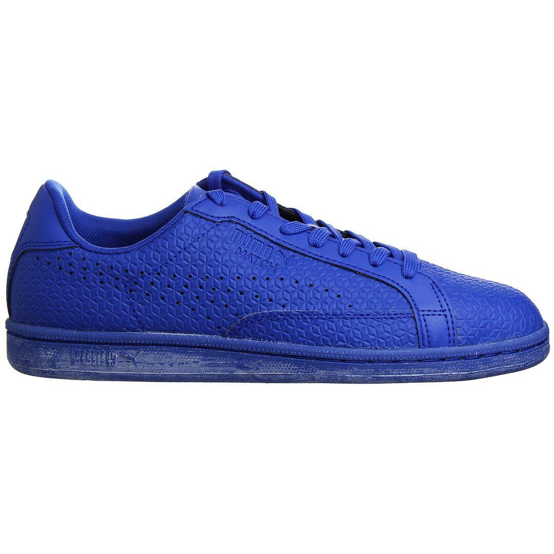 Puma Match Emboss Mens Blue Trainers 1/5