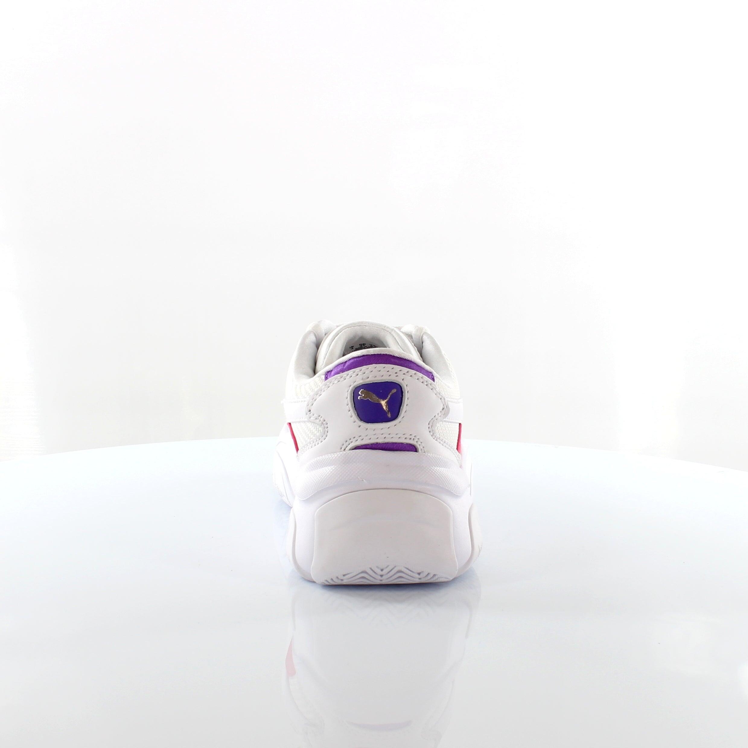 Puma Womens White/Purple Trainers
