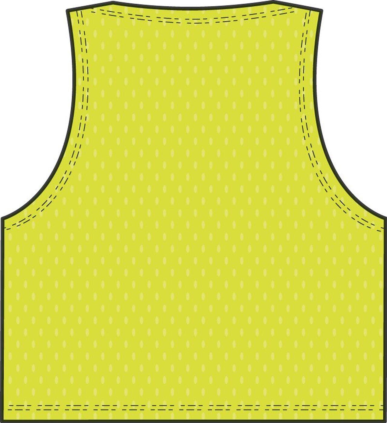 Pettorina da allenamento nike giallo fluo 4/4