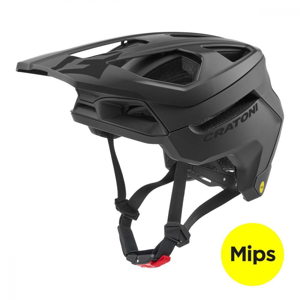 Casque de vélo MTB Madflex MIPS Recco, noir mat 2/2