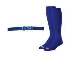 Ceinture et chaussettes Rawlings Baseball Combo M Royal