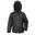 Core Veste Molletonnée Coupevent Imperméable Enfant (Noir)