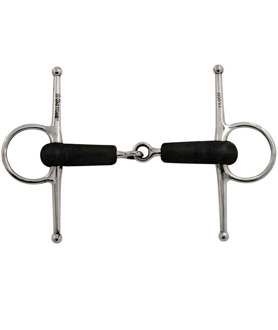 SARTORE Filetto ad asta in gomma e acciaio inox snodato 21 mm