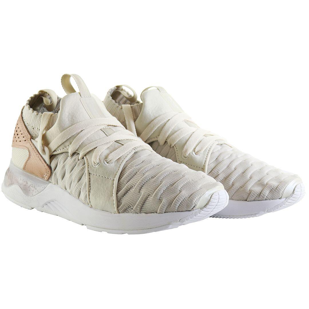 Asics Gel-Lyte V Sanze Knit Mens Beige Trainers 1/5