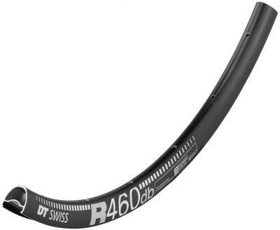 DT SWISS Felge R 460 Double-Butted 28 Zoll Schwarz 24Mm Loch 622-18 Ventilloc...