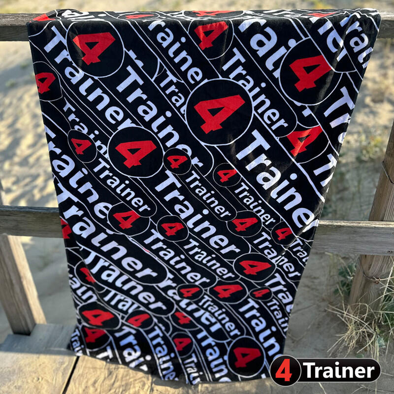 Serviette PLAGE - Monogramme 4TRAINER - 150cm x 70cm - 4TRAINER 4/4