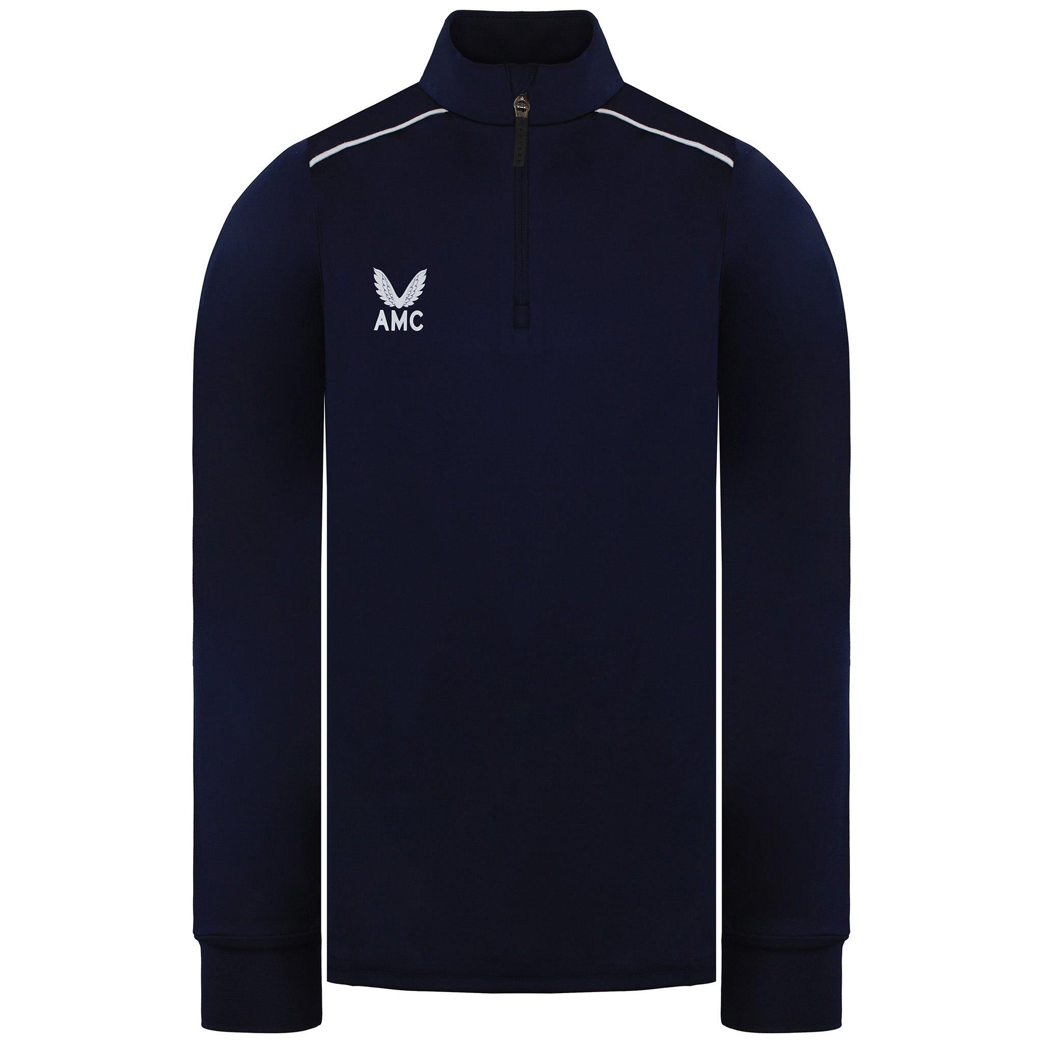 CASTORE Castore AMC Kids Navy Blue Tennis Top