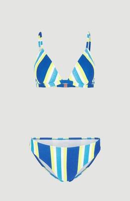 O'neill o'neill zwemkledij alia cruz bikini set dames blue towel stripe