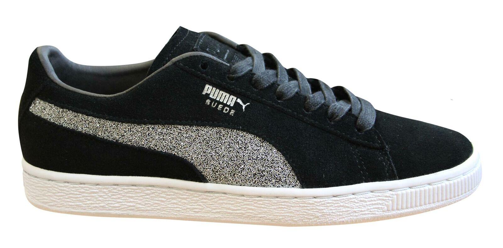 Puma Classic x Swarovski Mens Black Trainers 1/2