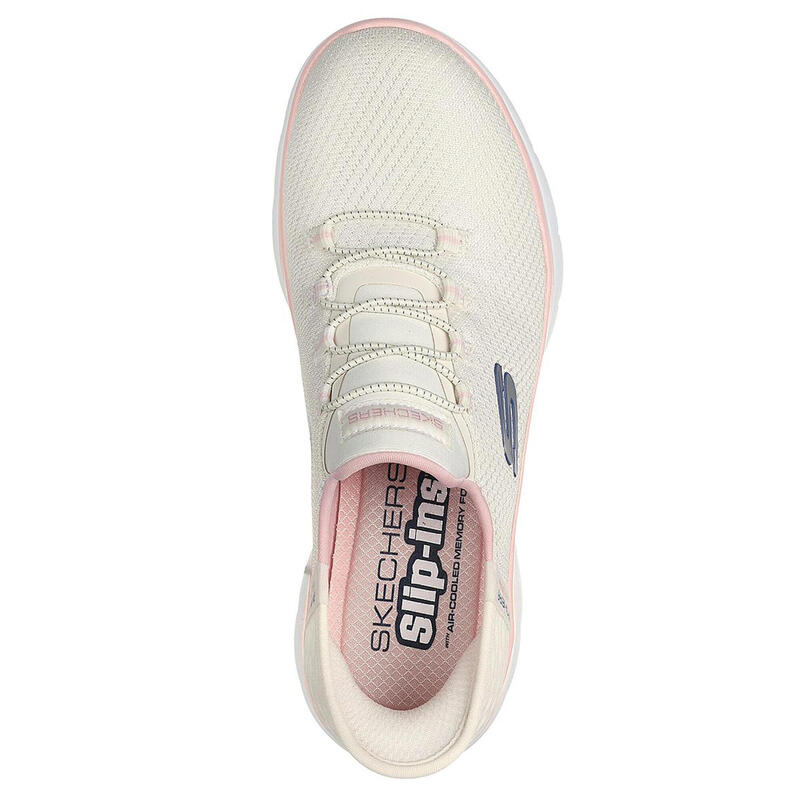 Pantofi Sport Skechers Model Slip-ins  Summits - Diamond Dream Culoare Bej