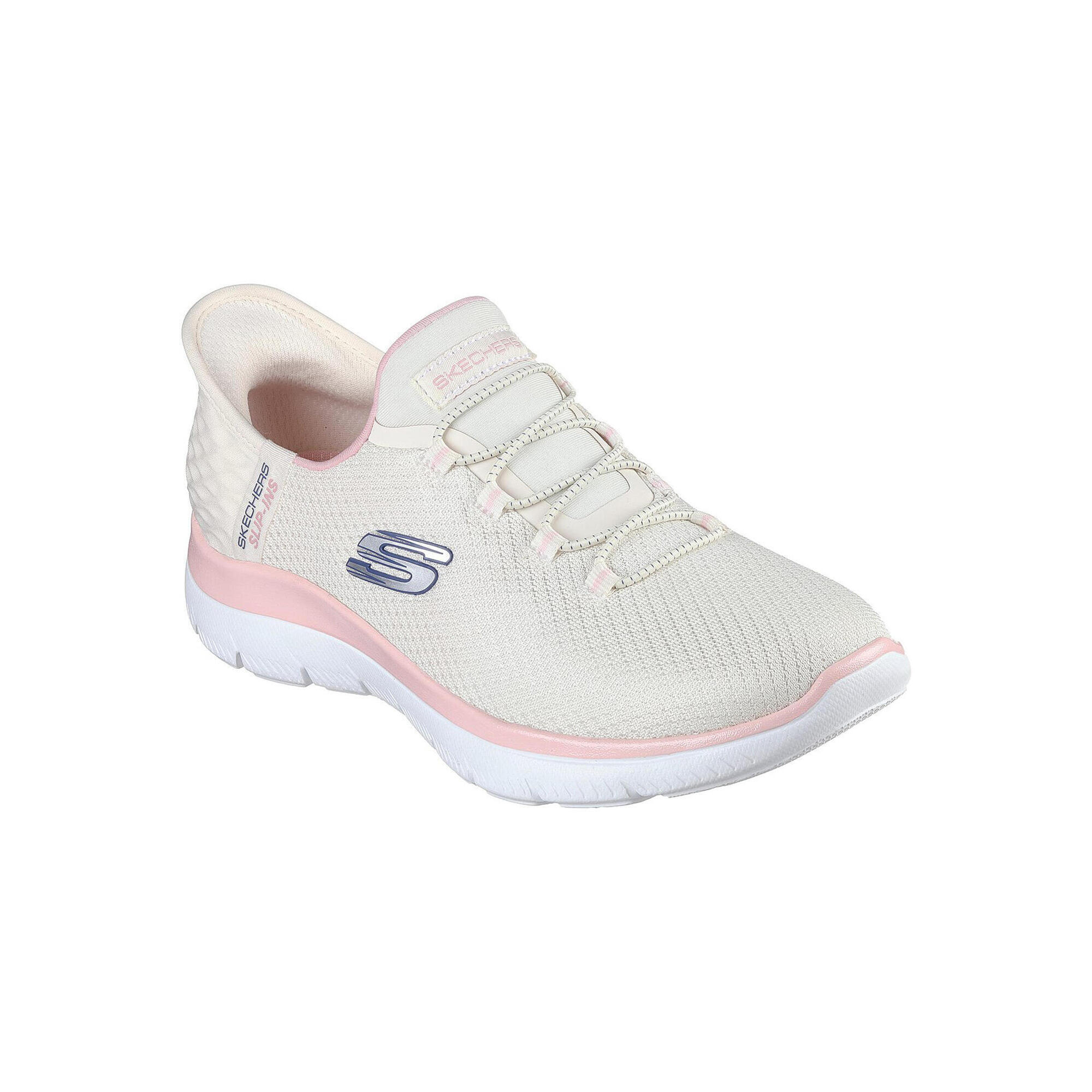 Tenisówki Skechers Model Slip-ins Summits - Diamond Dream Kolor Beżowy