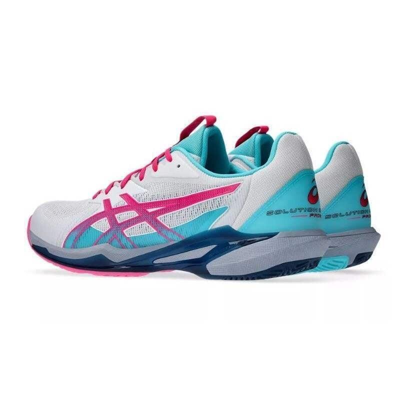 Zapatillas Asics Solution Speed FF 3 Padel Blanco Rosa 4/5