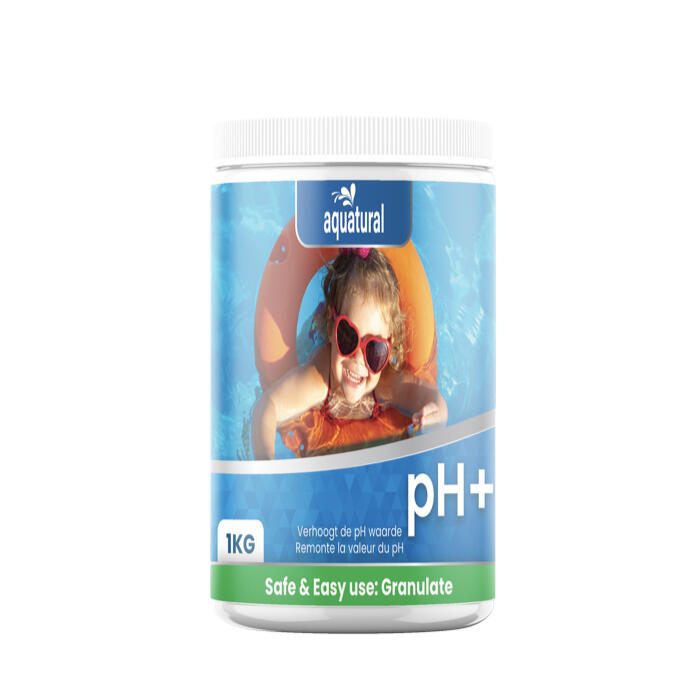 AQUA PRODUCTS Aquatural pH+ Plus 1 kg - verhoog de pH-waarde van zwembad en spa