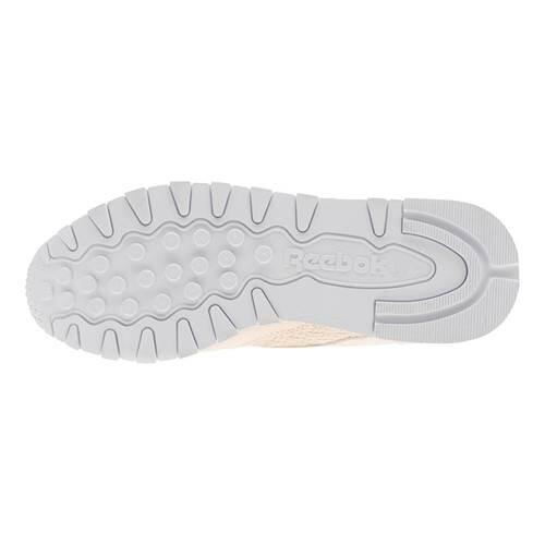 Chaussures universel femmes Reebok CL Lthr Woven Emb 3/3