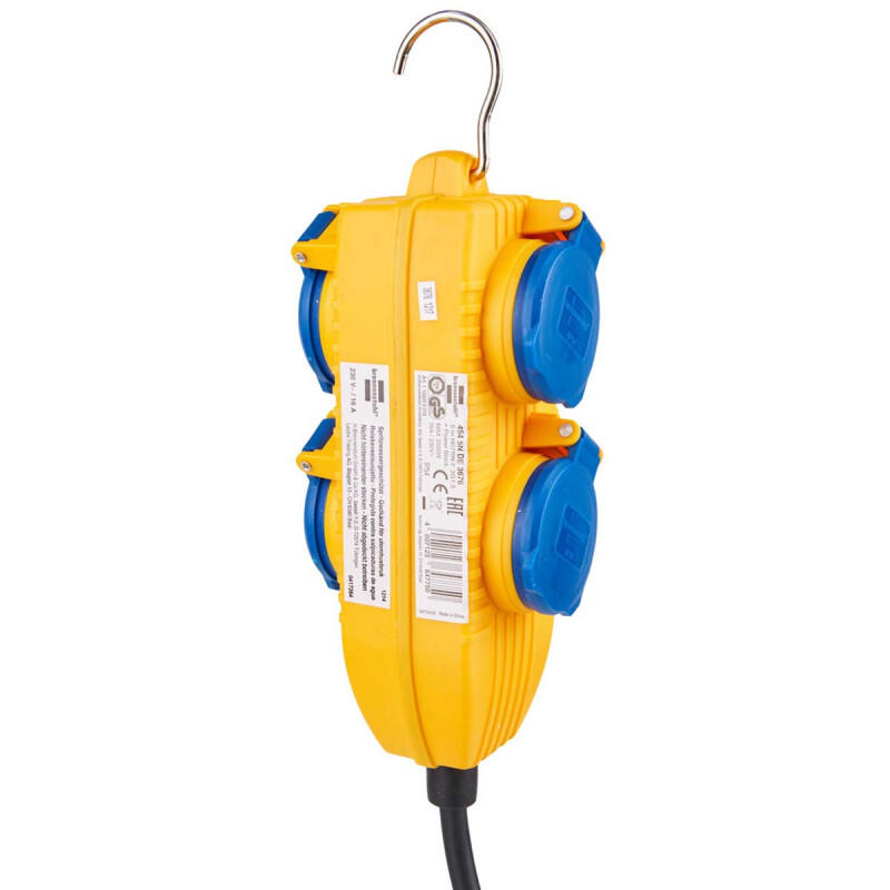 NEDIS Câble De Chantier 5 M Protection IP54 Avec Bloc d'Alimentation 5/5