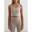 Dames Yoga Sportbeha met V-hals Bralette Donkerbeige