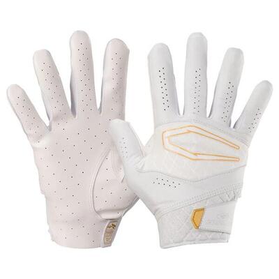 Cutters cg10660 rev pro elite receiver gloves m white/gold