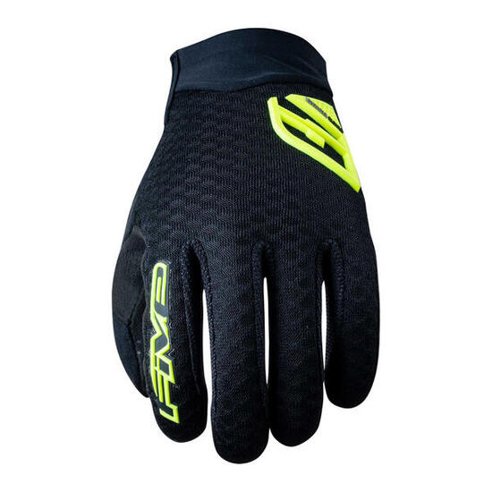 Gants XR-AIR - BLACK/FLUO YELLOW (noir/jaune fluo) - M/9