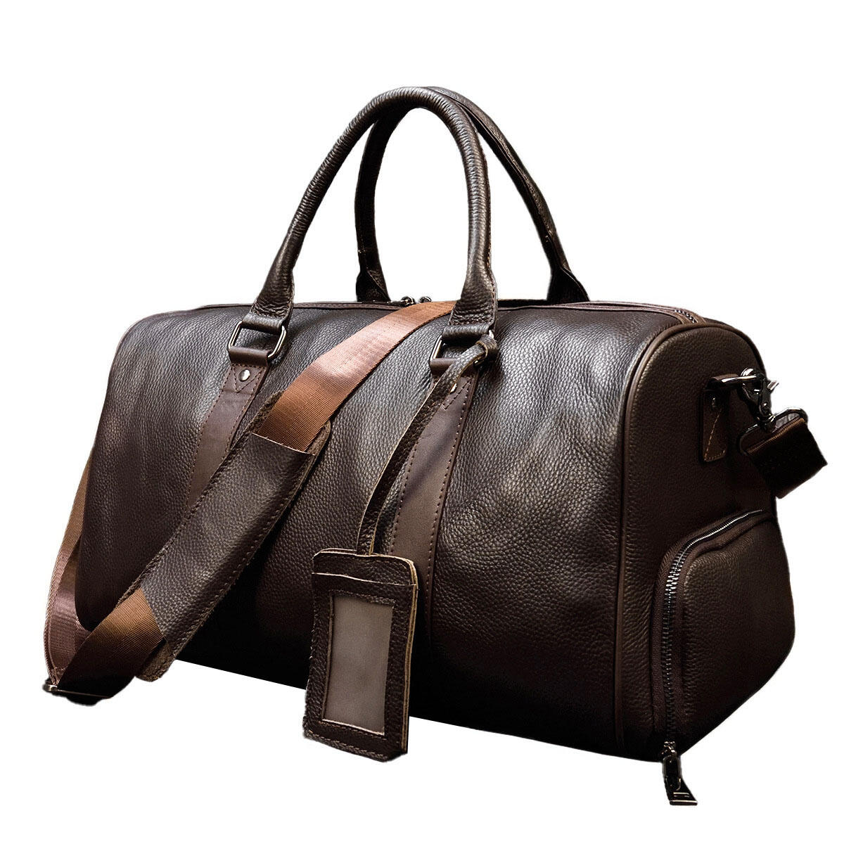 Geanta Premium din Piele de Vaca Leblou, Lucrata Manual cu Finisajul Crazy Horse