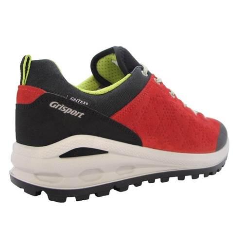 Damen trekking Schuhe Grisport Grigio Scamosciato 3/5