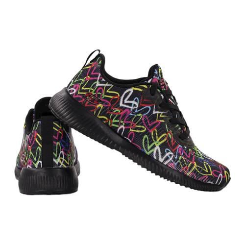Chaussures universel femmes Skechers Bobs Squad 3/4