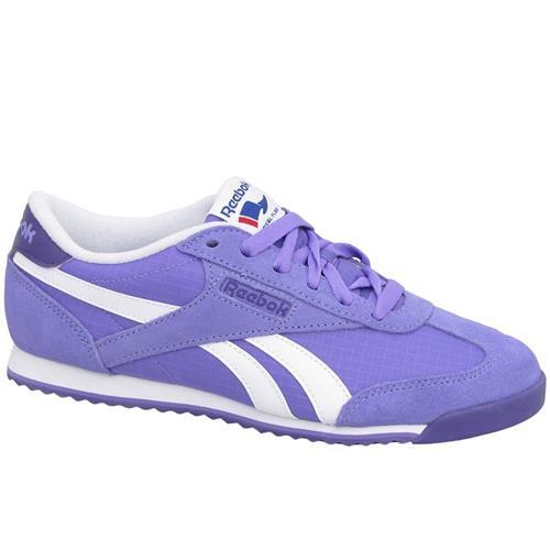 Reebok - Chaussures Femmes Reebok Royal Cl Rayen Violet - Baskets - Blanc|violet - 35,5 - Decathlon