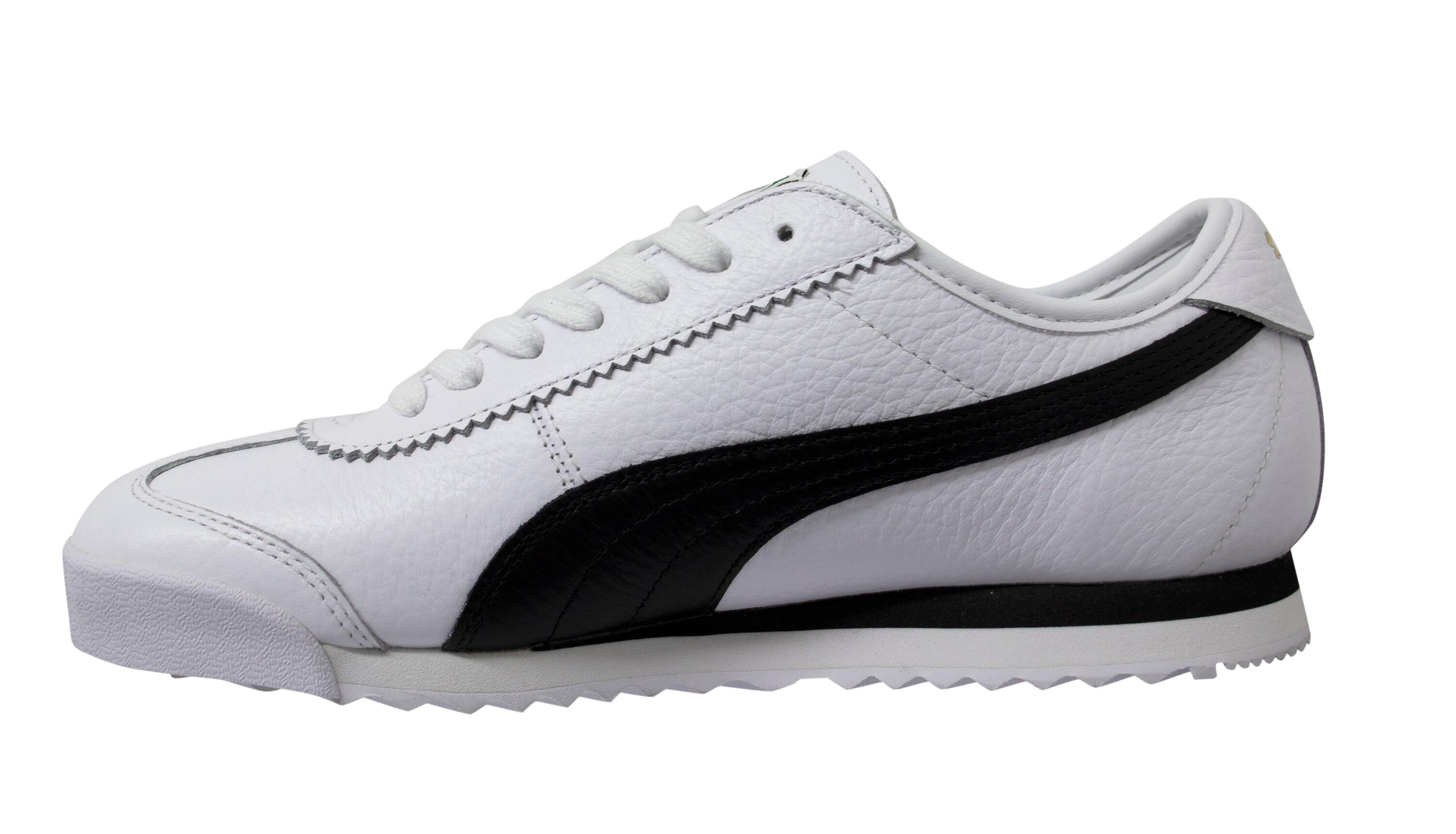 Puma Roma 68 Vintage Mens White Trainers 3/5