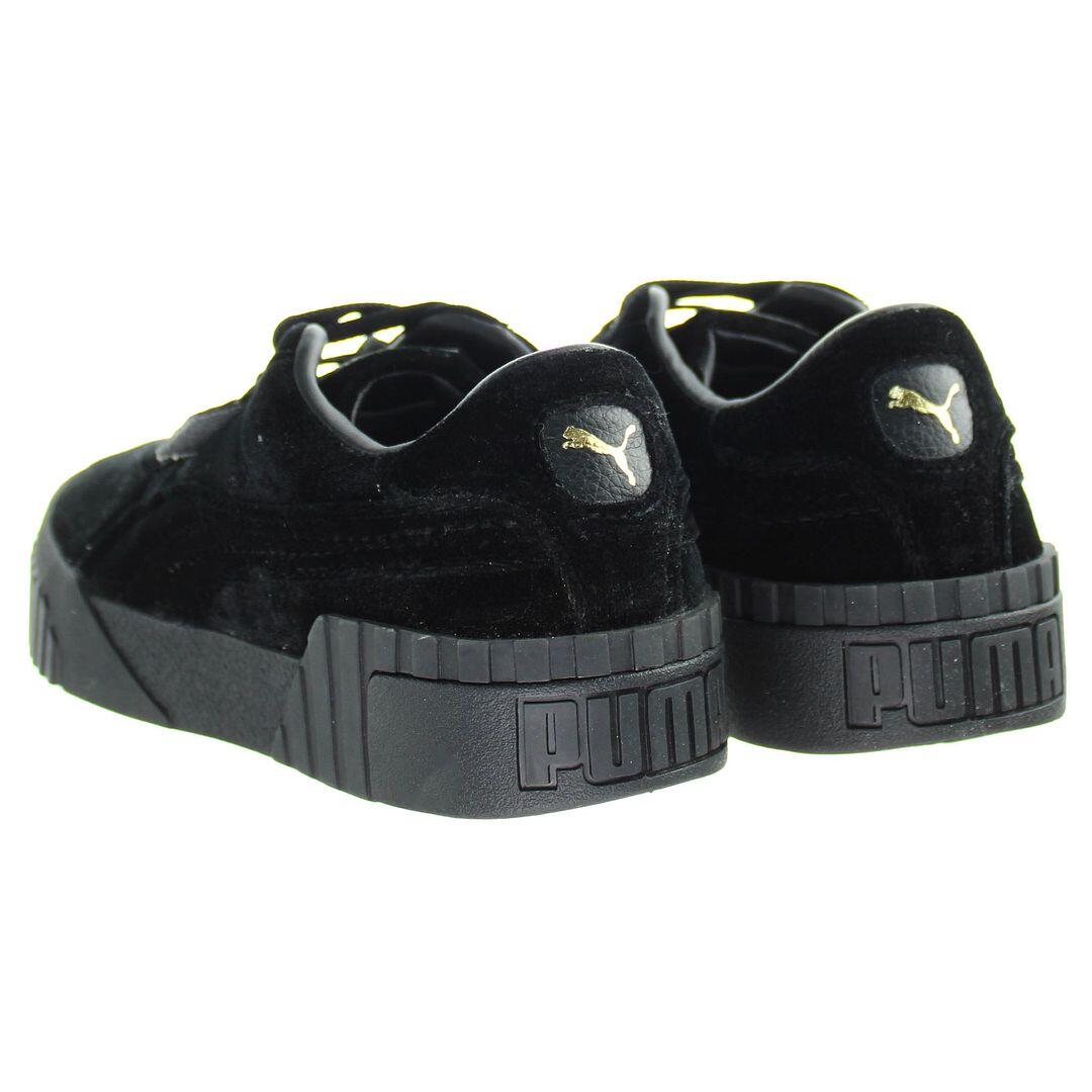 Puma Cali Velvet Womens Black Trainers 3/5