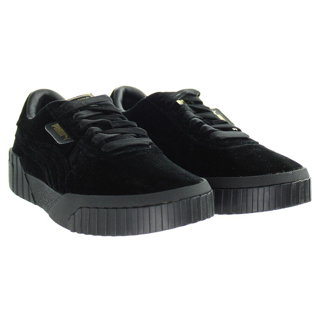 Puma Cali Velvet Womens Black Trainers 1/5