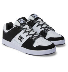 Chaussures de skate en cuir Blanc Homme