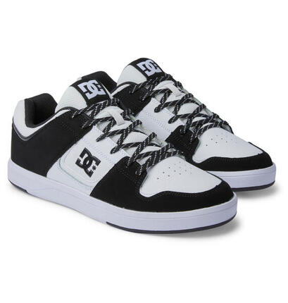 Chaussures de skate en cuir Blanc Homme