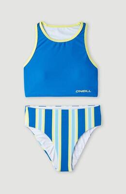 O'neill o'neill zwemkledij brights sporty bikini girls' blue towel stripe