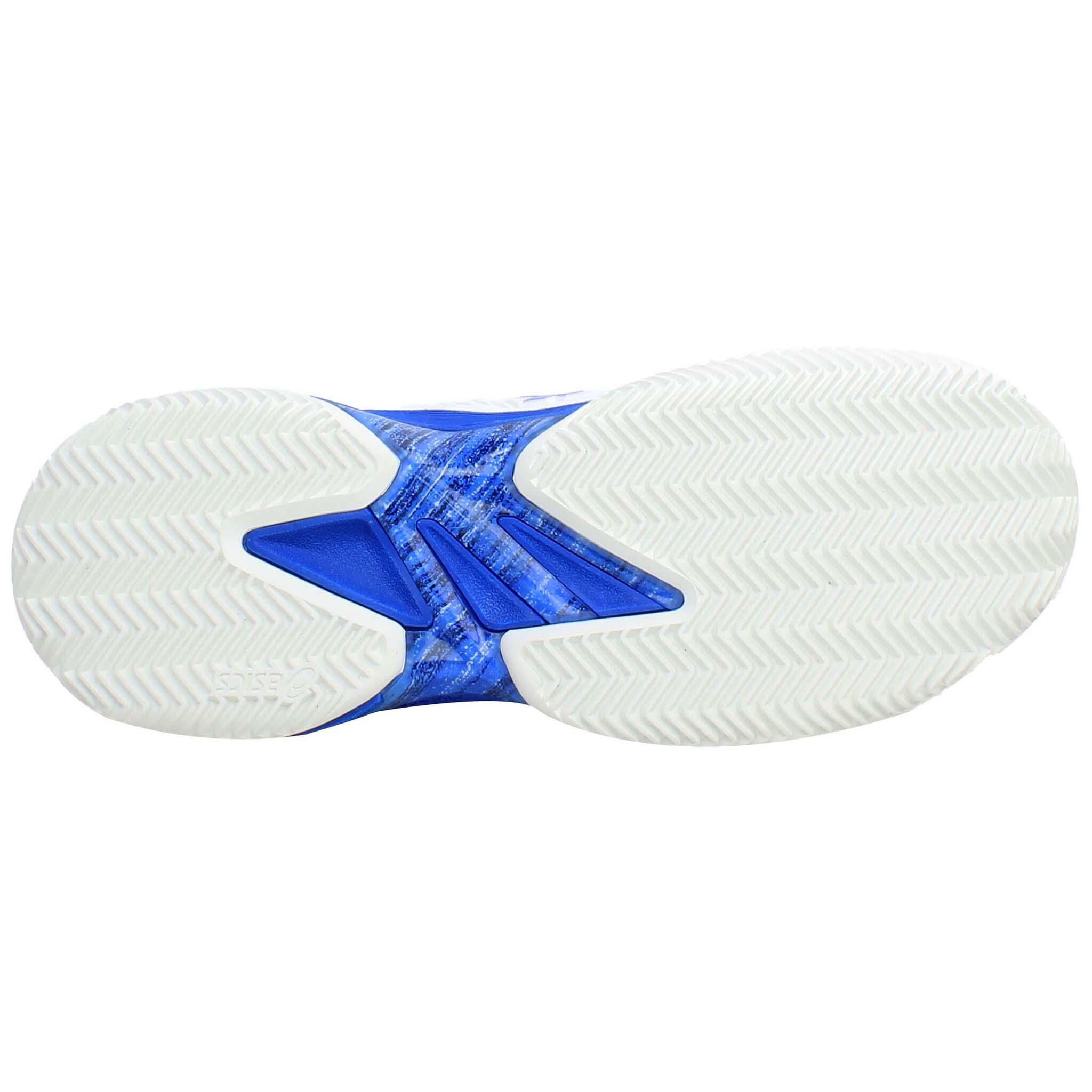 Asics Court FF Novak Clay Mens White Tennis Shoes | Decathlon