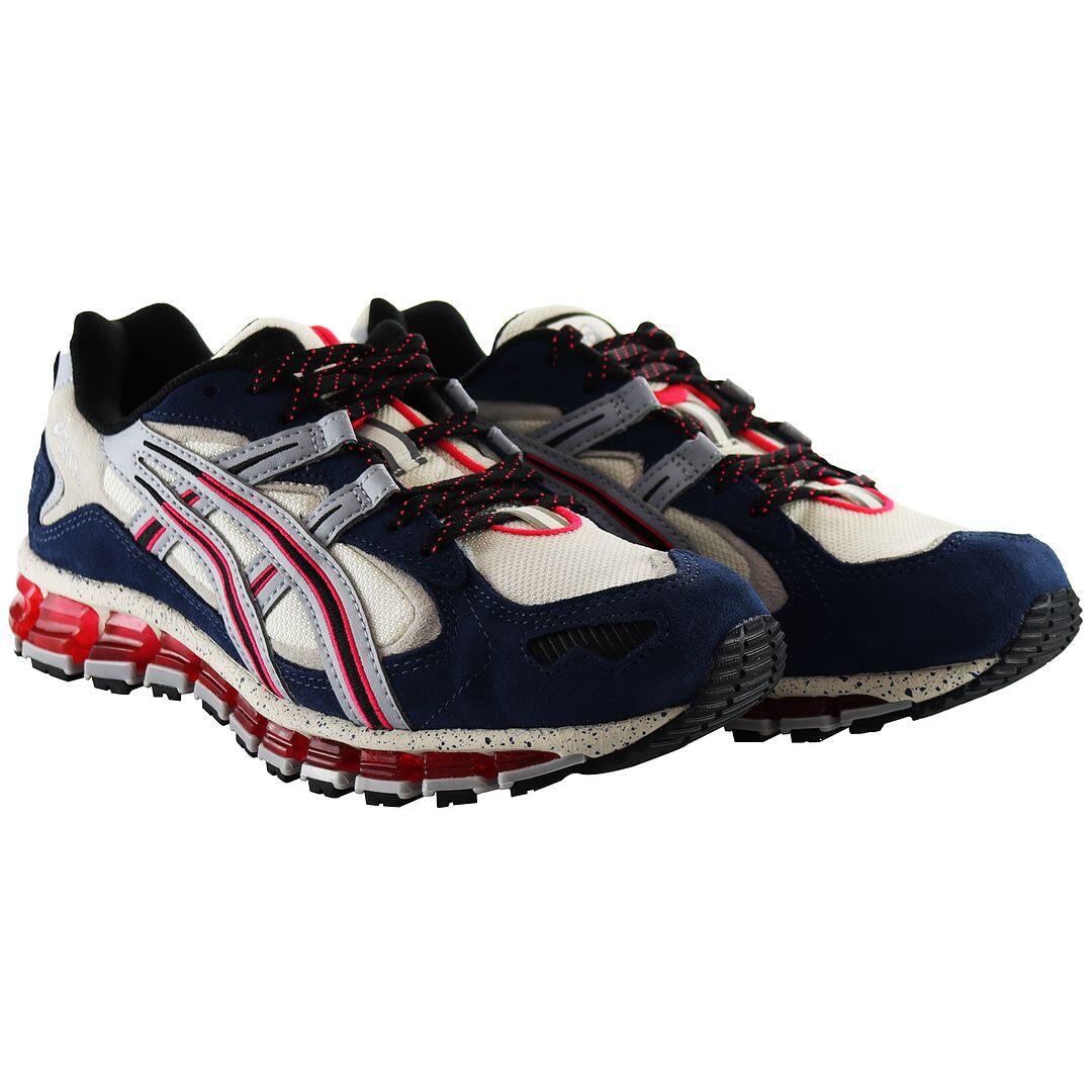 Asics Gel-Kayano 5 360 Mens White/Navy Trainers 1/5