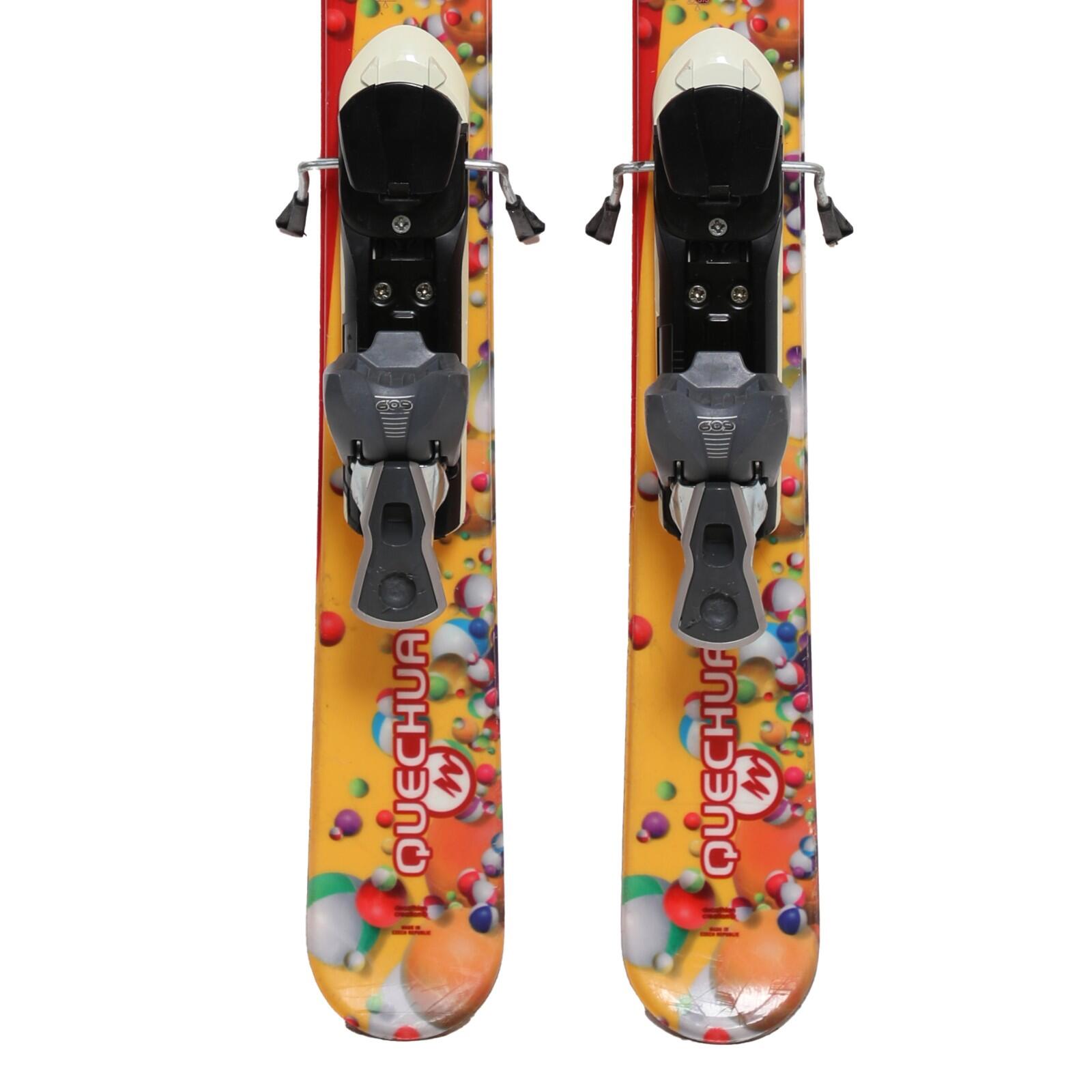 RECONDITIONNE - Mini Ski Wedze Quechua + Fixations 4/4