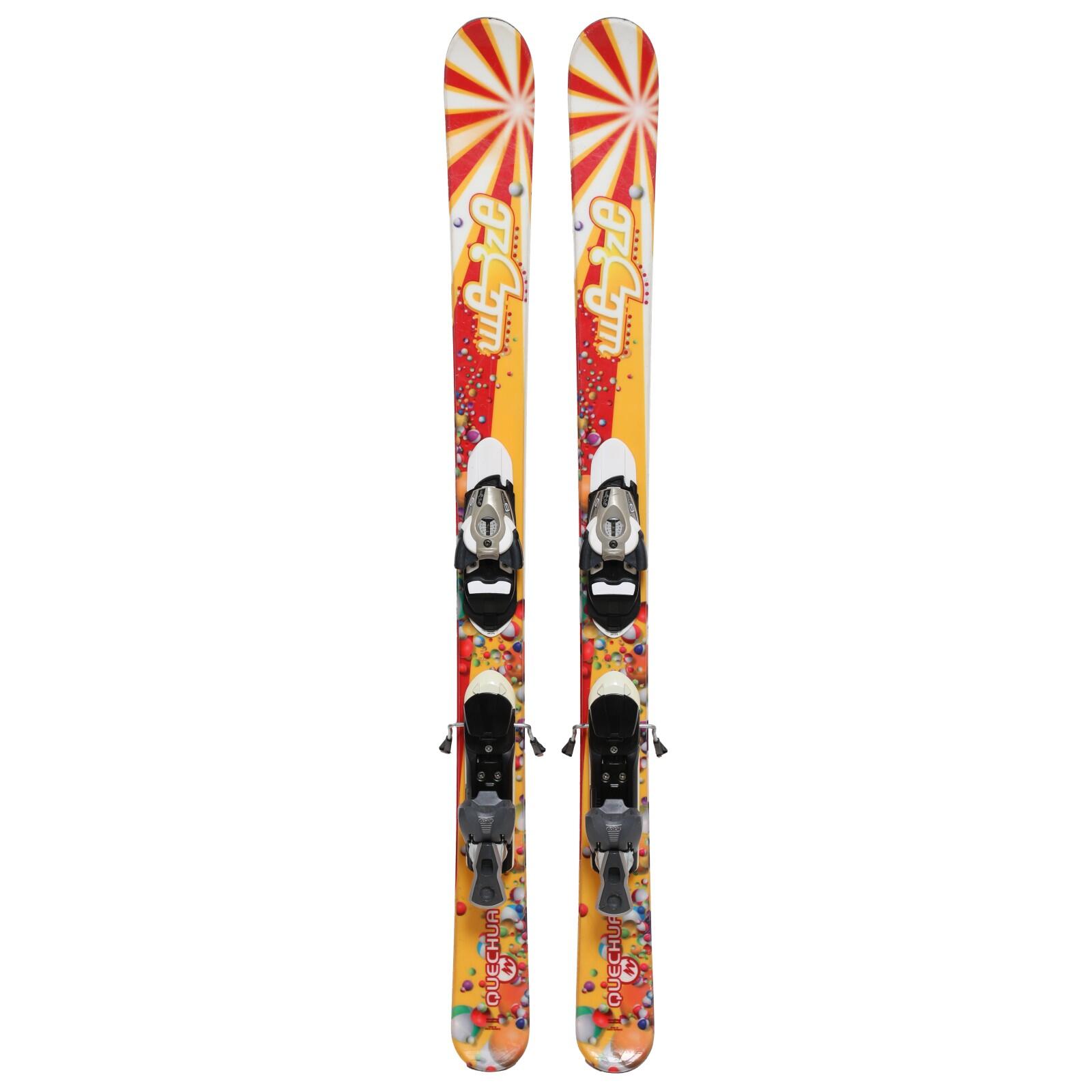 RECONDITIONNE - Mini Ski Wedze Quechua + Fixations 2/4