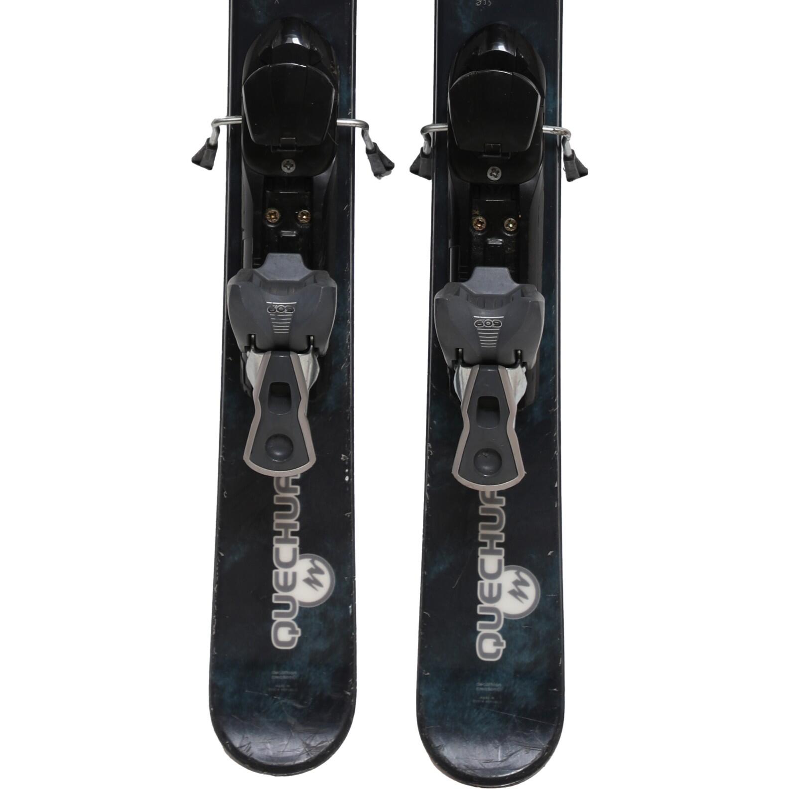 RECONDITIONNE - Mini Ski Wedze Quechua + Fixations 4/5